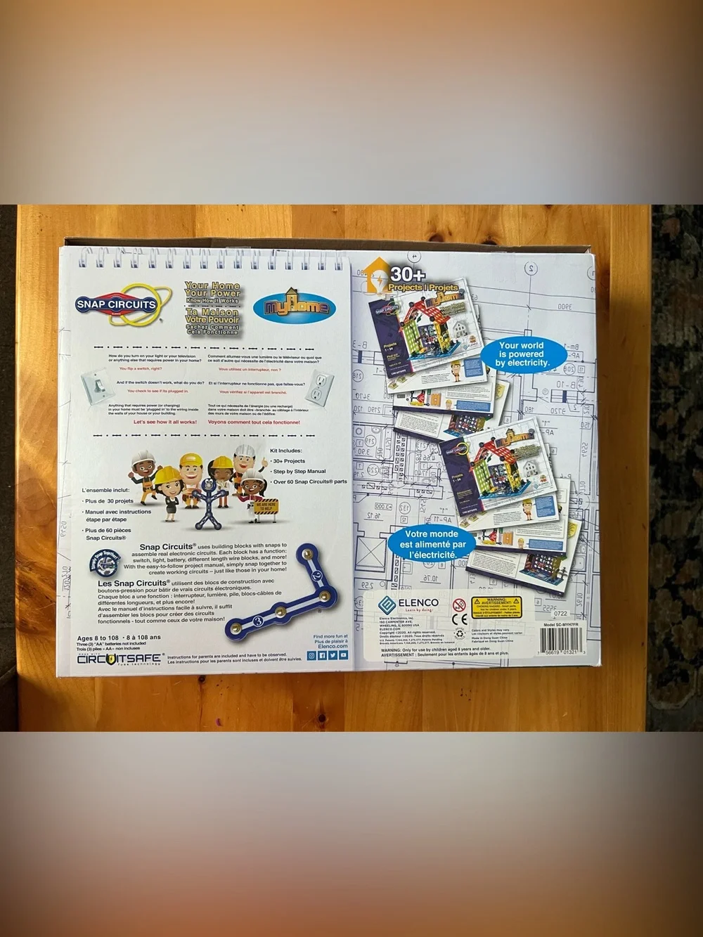Snap Circuits My Home Electronics Building Kit - Multicolor
